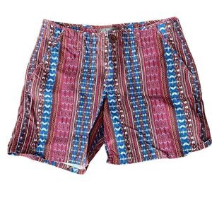 Eddie Bauer Cotton/Spandex Shorts 8 Print